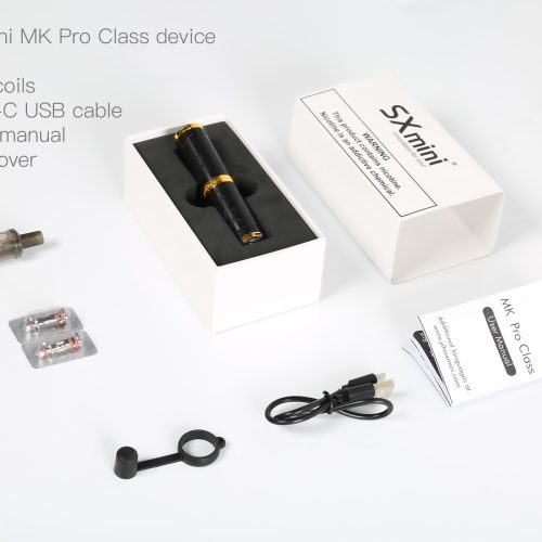 【套裝組合】SXmini MK Pro Class 高階(雕花) / SXmini MK Pro Air Class 低階(平滑面) / 空倉2入 / 成品芯5入(0.8/1.0) (芯通用UWELL G 系列)
