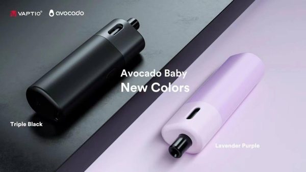 VAPTIO AVOCADO BABY KIT 酪梨寶寶 主機 & 煙彈 0.7 1.2 歐姆 無冷凝 可調3段強度/氣孔 - 酪梨寶寶專用保護套