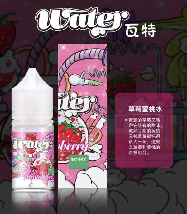 WATER 瓦特【小煙油 30ML】美國品牌 瓦特 WATER 百香果 豆綠 藍莓 老冰棍 紅心芭樂 檸檬 荔枝 芒果 葡萄 西瓜哈密瓜 冰泉薄荷 鳳梨 奇異果 草莓蜜桃 青蘋果