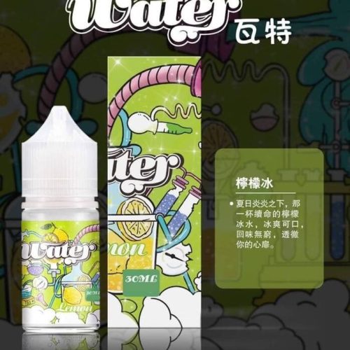 WATER 瓦特【小煙油 30ML】美國品牌 瓦特 WATER 百香果 豆綠 藍莓 老冰棍 紅心芭樂 檸檬 荔枝 芒果 葡萄 西瓜哈密瓜 冰泉薄荷 鳳梨 奇異果 草莓蜜桃 青蘋果
