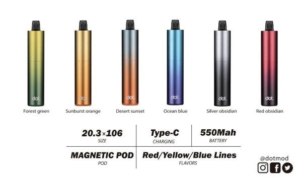 佩特里DOT SWITCH 單桿&煙彈(容量3.5ml 2000口)