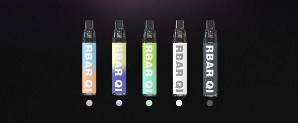 【一次性/拋棄式】Fitpod RBAR Q1 可重複注油一次性小煙 可重複填充6-10次 手感漆面 600mah